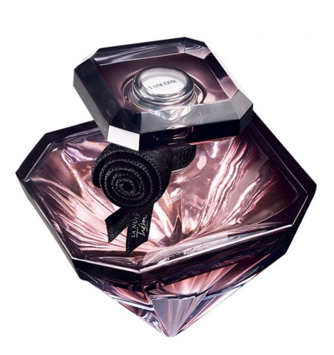 Botella con forma de diamante de Lancôme la Nuit Trésor