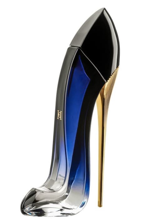 Botella con forma de zapato de tacón de Carolina Herrera Good Girl Légère